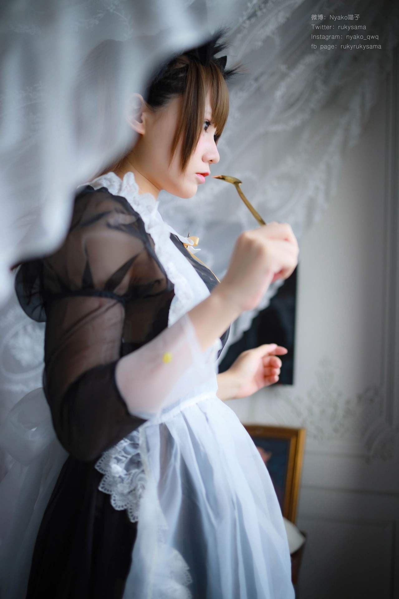 NO.022Nyako喵子透明女仆精美写真【50P】-可宝主